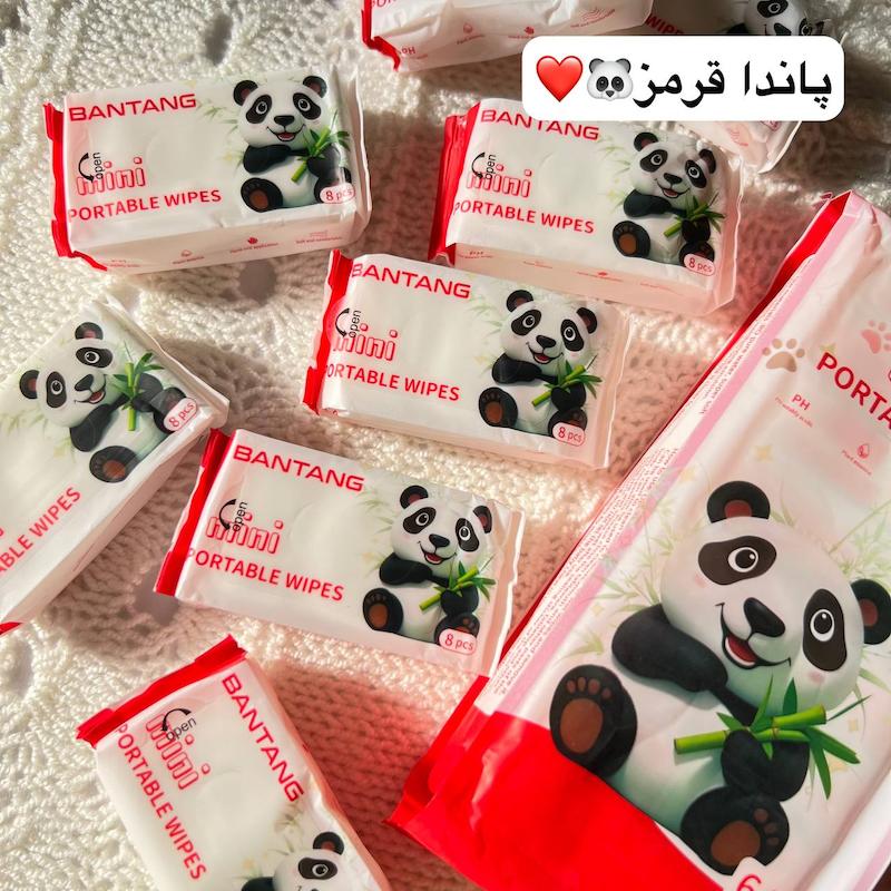 دستمال مرطوب مینی🐽🌸