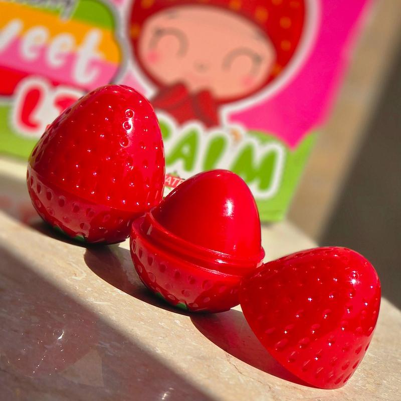 بالم لب حرارتی توت فرنگی🍓
