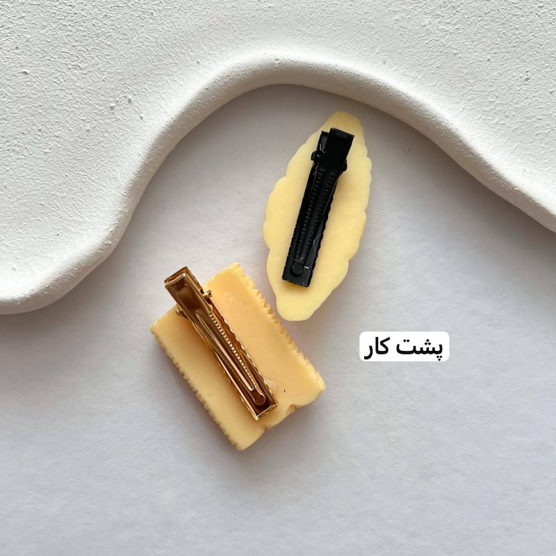 گیره مو خوراکی🍪🥐