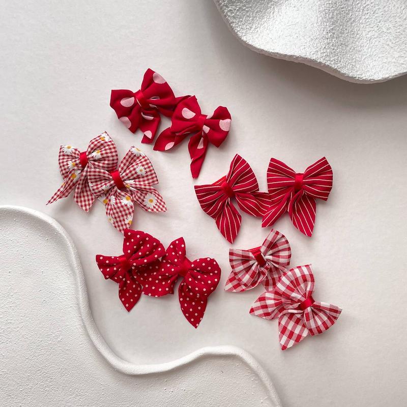گیره انبری پاپیون قرمز🎀