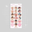استیکر قلبی BTS🖤