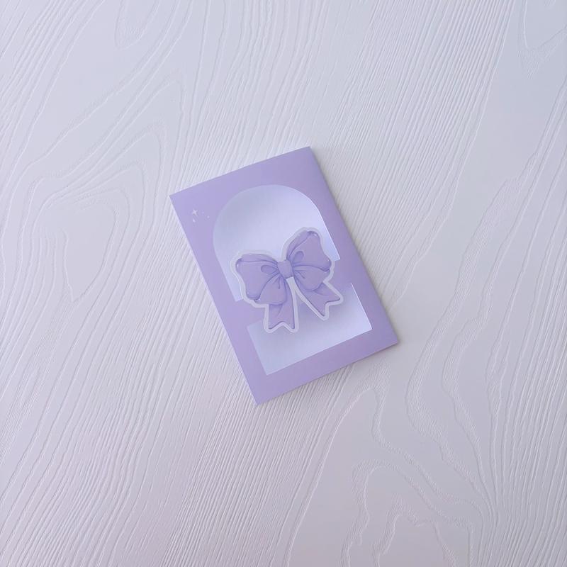 کارت پستال pastel bow🎀