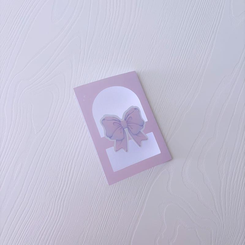 کارت پستال pastel bow🎀