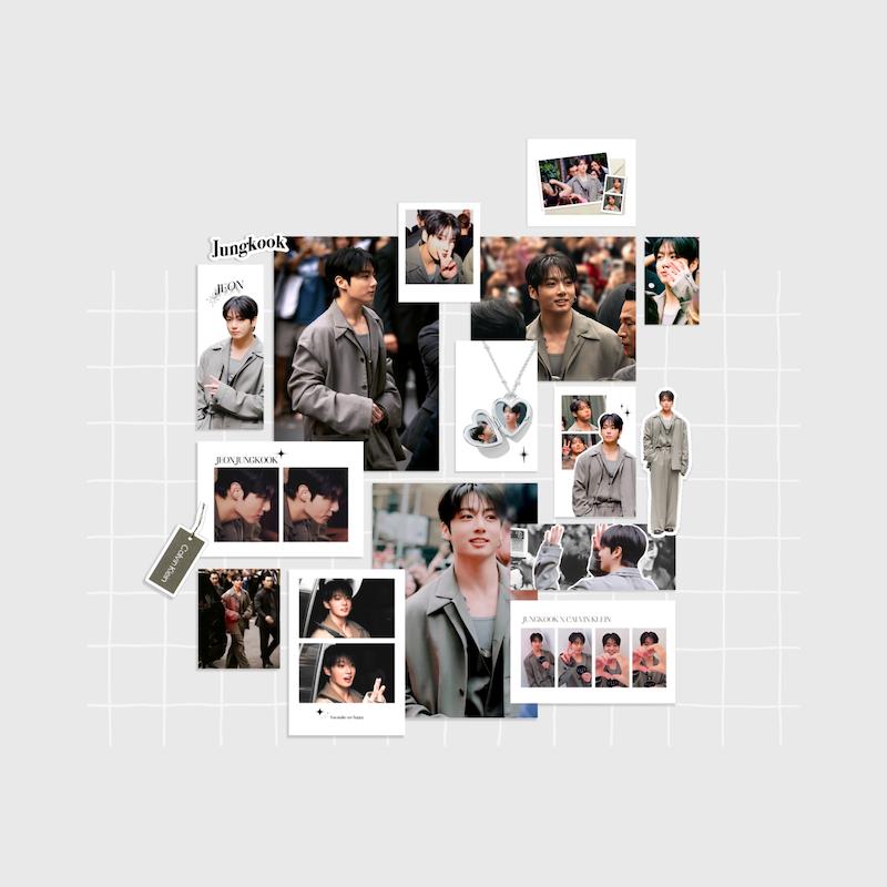 پک پوستر JUNGKOOKxCALVINKLEIN