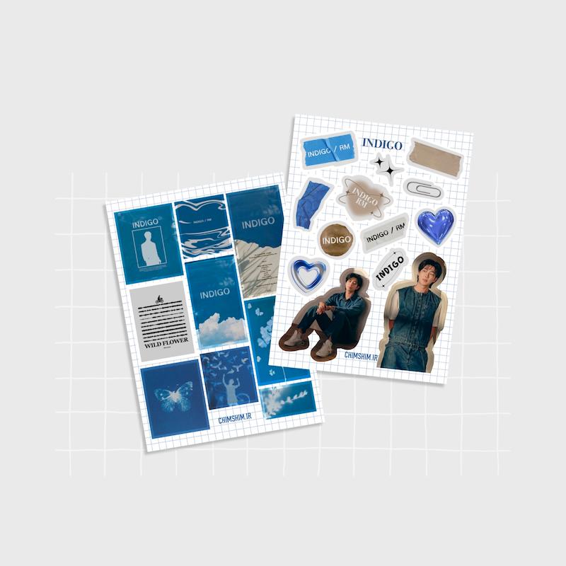 استیکر indigo