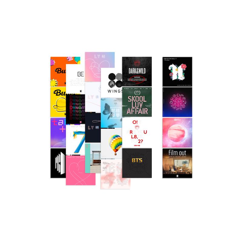 پک مینی فتو آلبوم های BTS