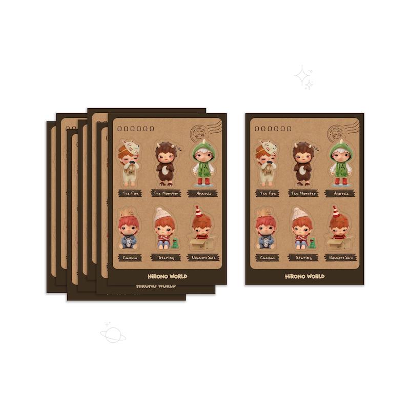 پک استیکر hirono world