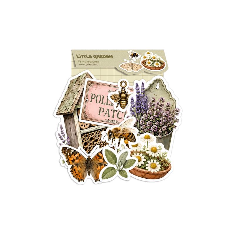 پک استیکر Little Garden