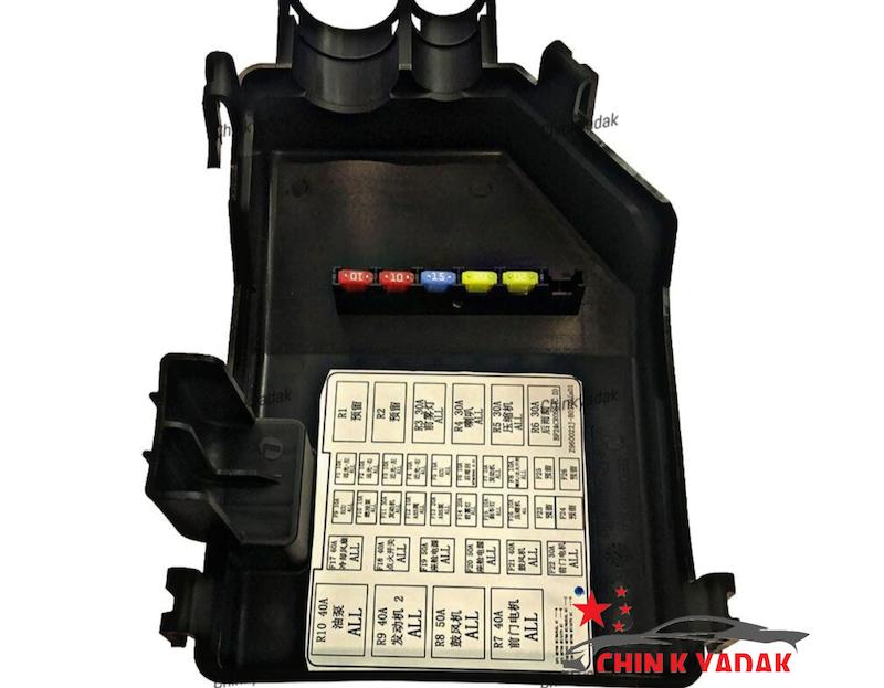 قاب زیر جعبه فیوز داخل موتور  H30کراس شرکتی 