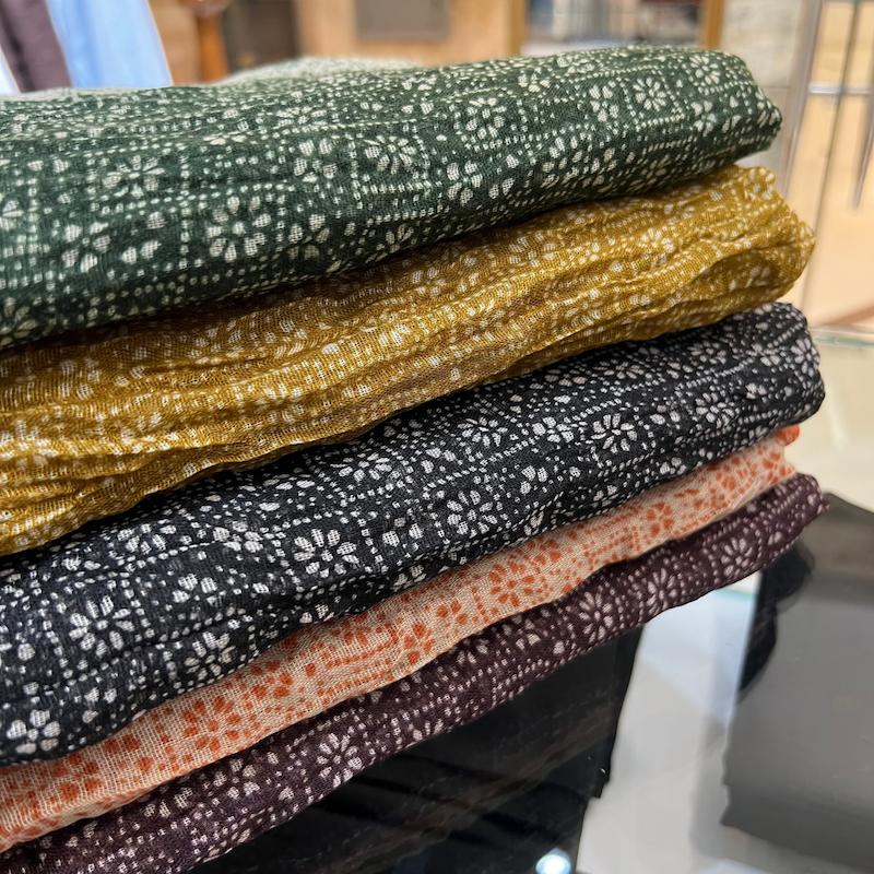 شال نخی هندی دو رنگ