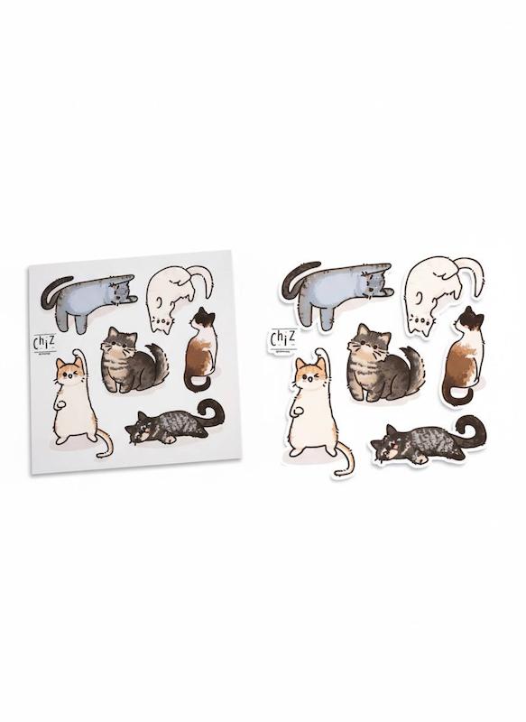 استیکر پک گربه