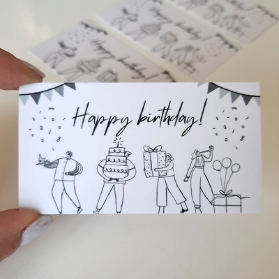 کارت تبریک تولد (۱۰تایی)  _ ۰۱