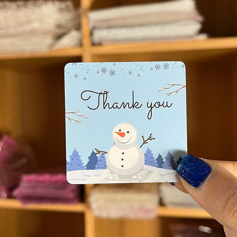 کارت تشکر مربع (۲۵تایی) - ۰۳