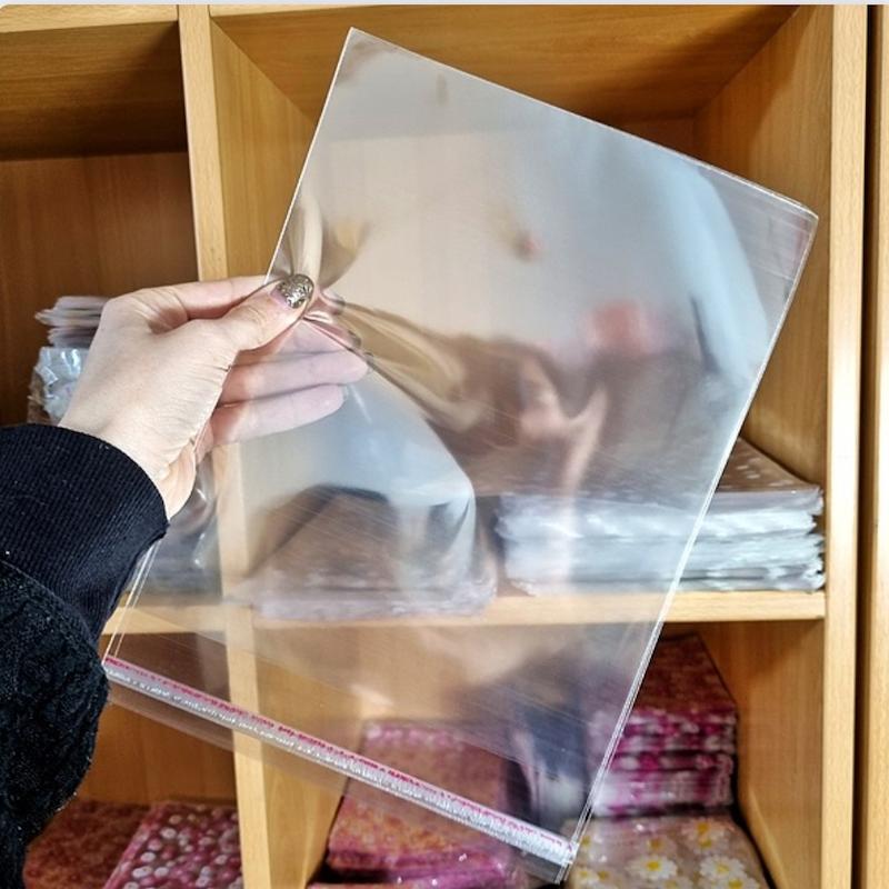 سلفون چسب دار ساده ۲۰ در ۳۰ سانت (۱۰ تایی)