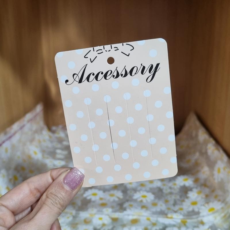 تگ اکسسوری مو طرح خال خالی (۱۰ تایی) _ ۰۱