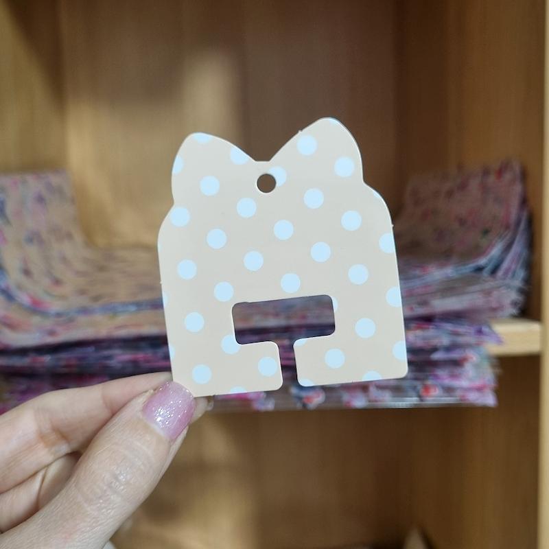 تگ اکسسوری مو طرح خال خالی (۱۰ تایی) _ ۰۲