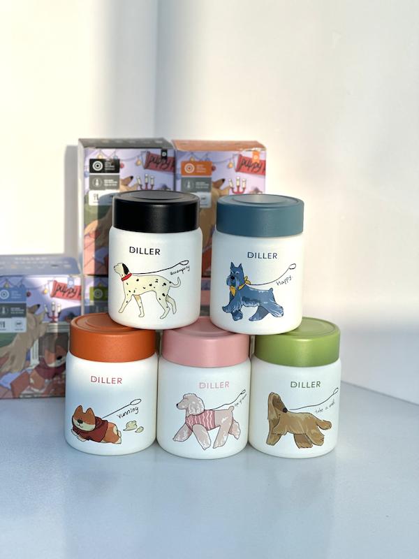 مینی فلاسک دیلر درب رنگی 