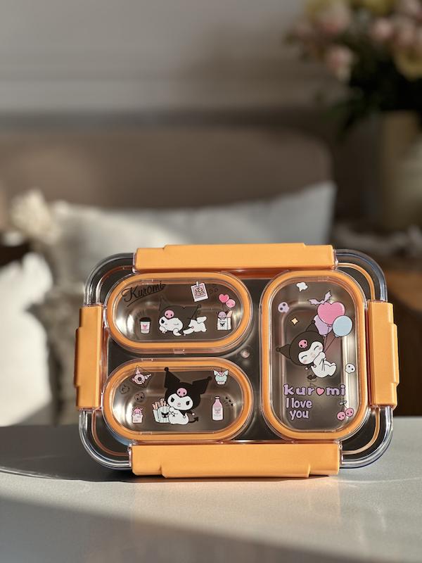 ظرف سه قسمتی کرومی 