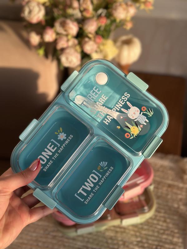 طرف غذای سه قسمتی خرگوش