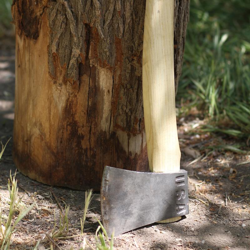 تبر مدل آمریکایی | تبر سنگین کمپینگ و طبیعت‌گردی مقاوم و حرفه‌ای