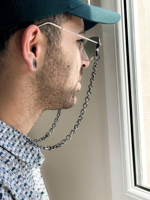 زنجیر عینک Cable تیتانیومی (مردانه/زنانه)