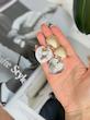 گوشواره ساحلی صدف طلایی