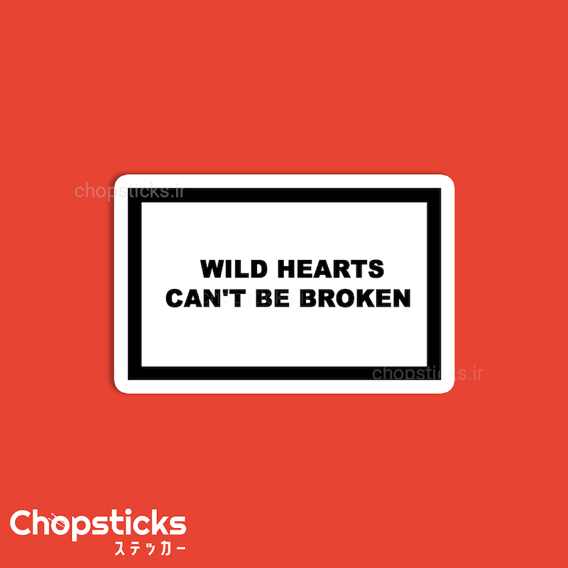 استیکر Wild heart 