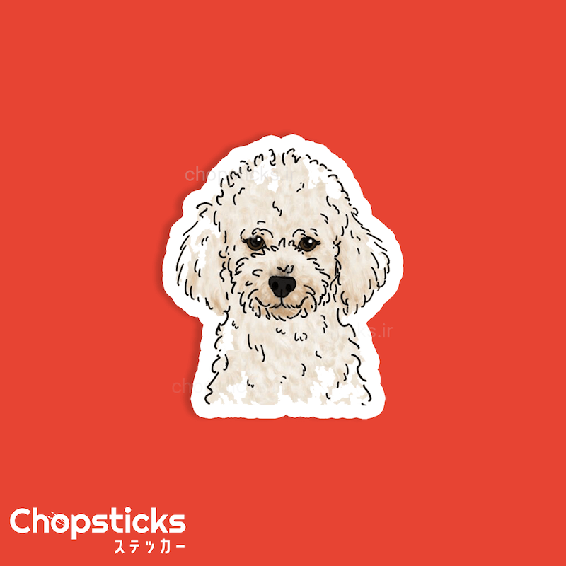 استیکر shaggy dog