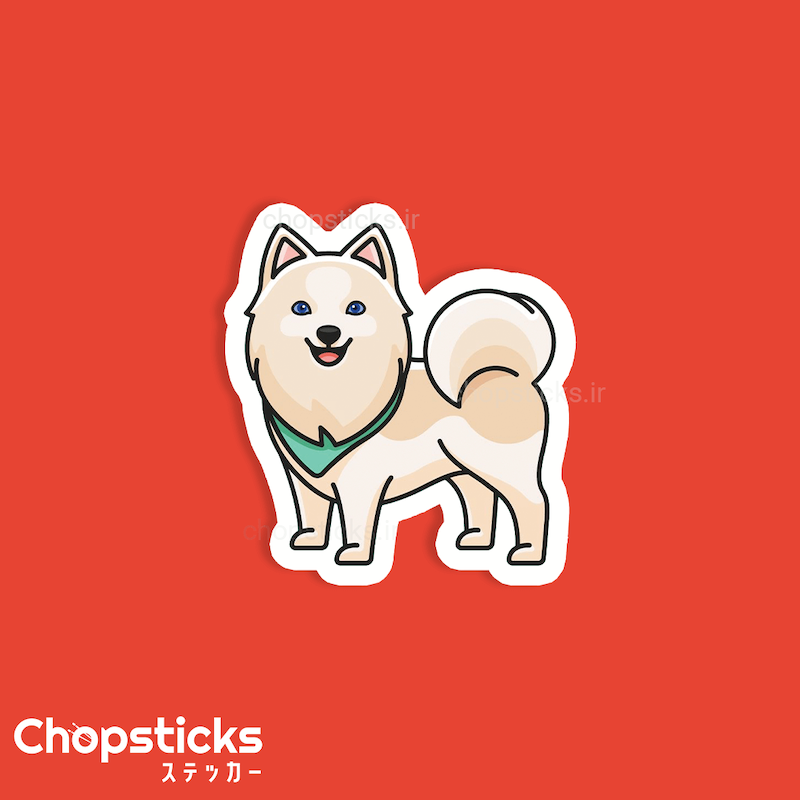 استیکر husky 