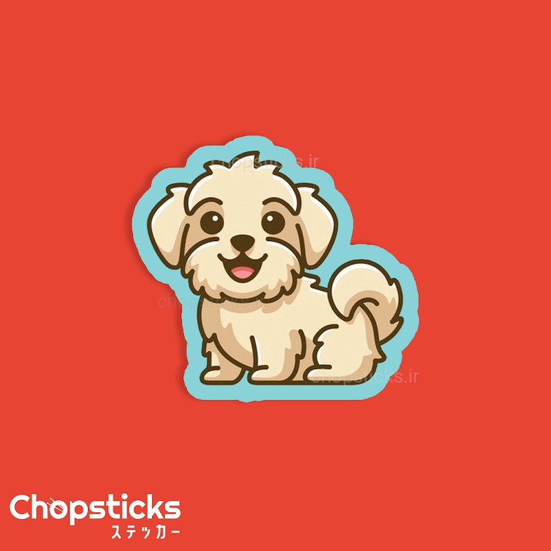 استیکر dog