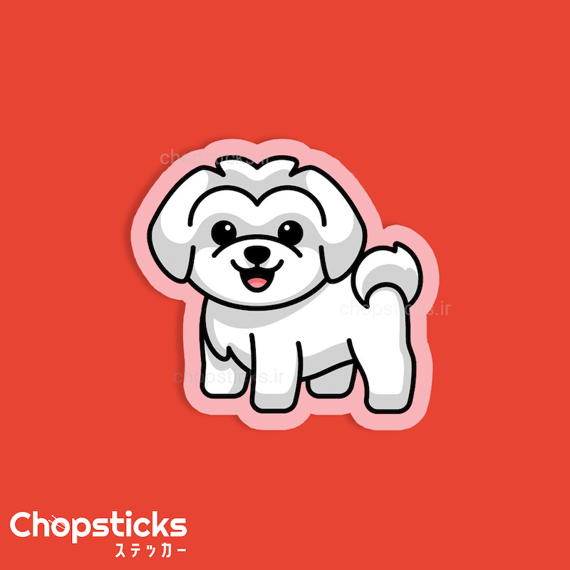 استیکر dog
