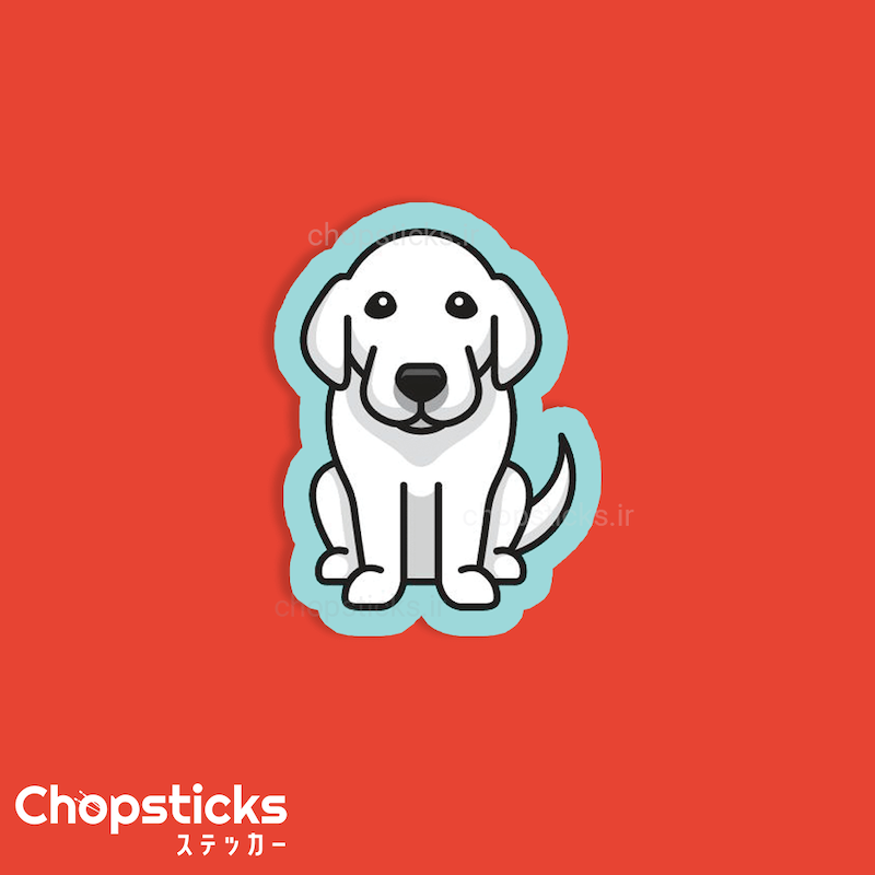 استیکر dog