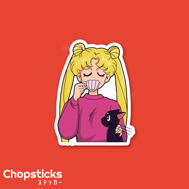 استیکر sailor moon