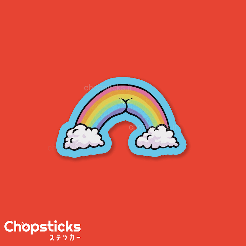 استیکر rainbow