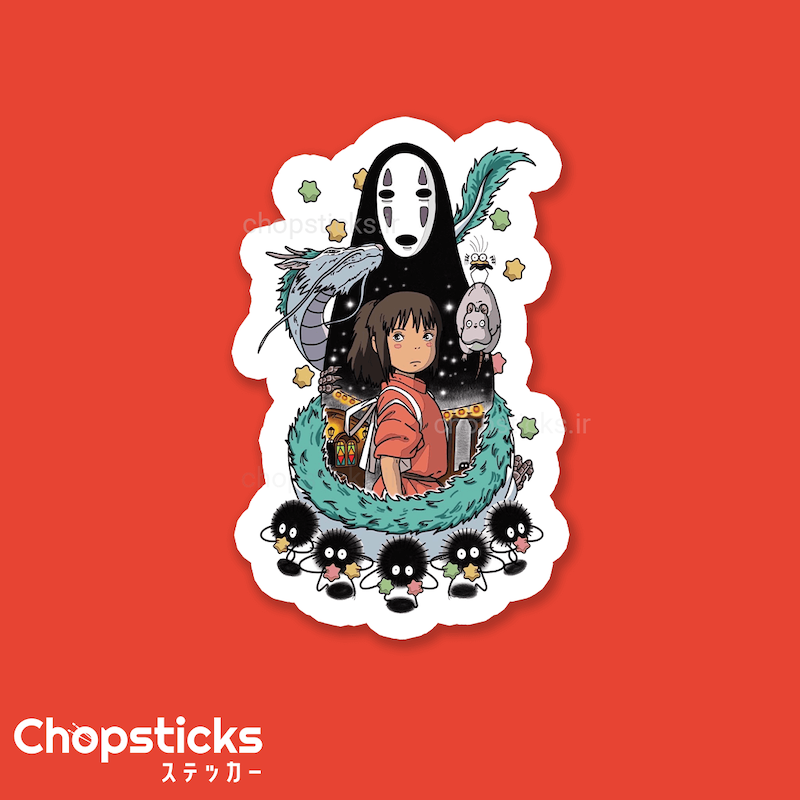 استیکر spirited away