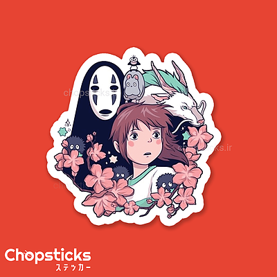 استیکر spirited away