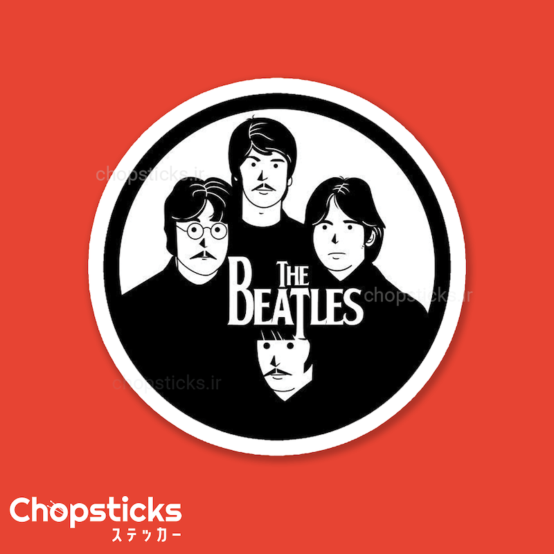 استیکر beatles
