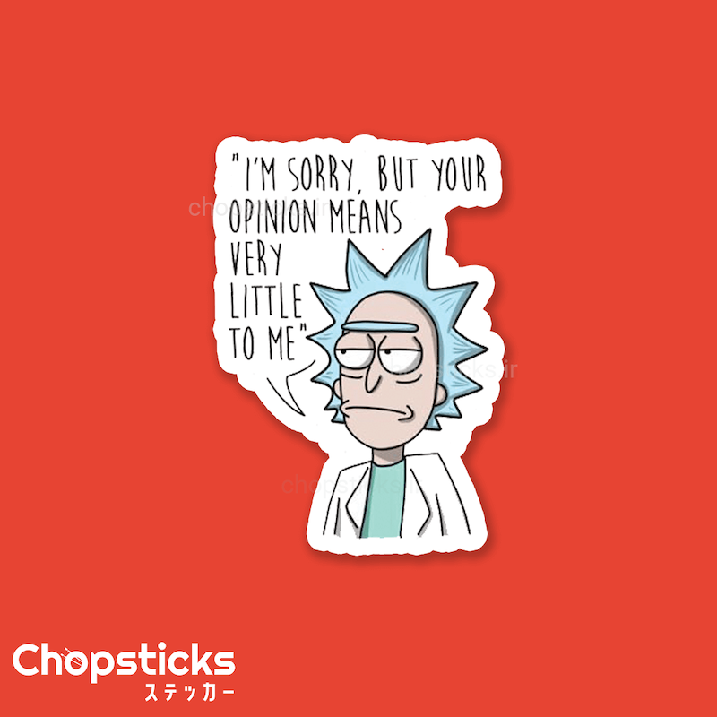استیکر rick
