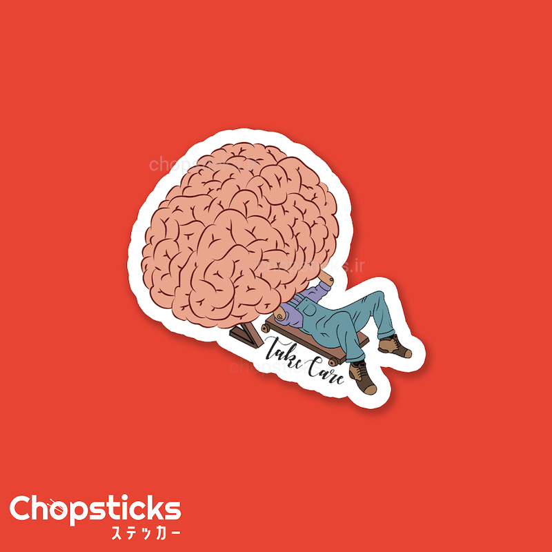 استیکر overthinking