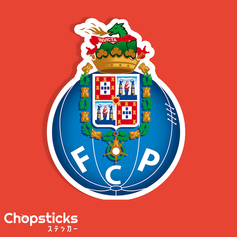 استیکر  fc porto logo