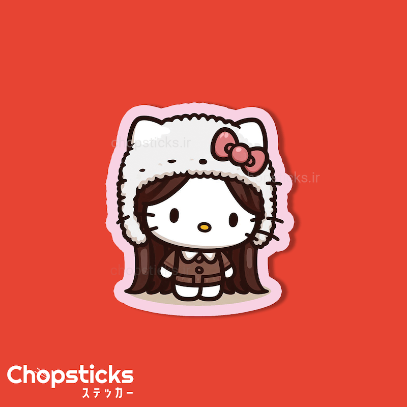 استیکر hello kitty