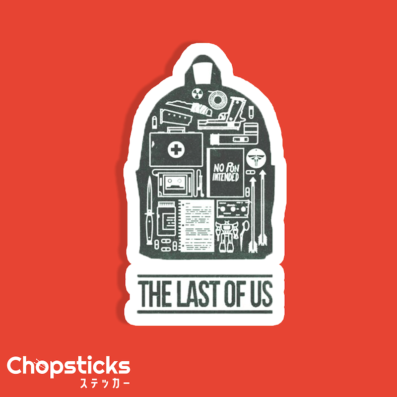 استیکر back pack