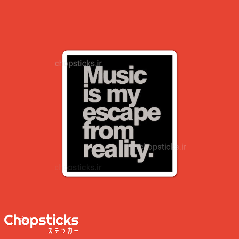استیکر music