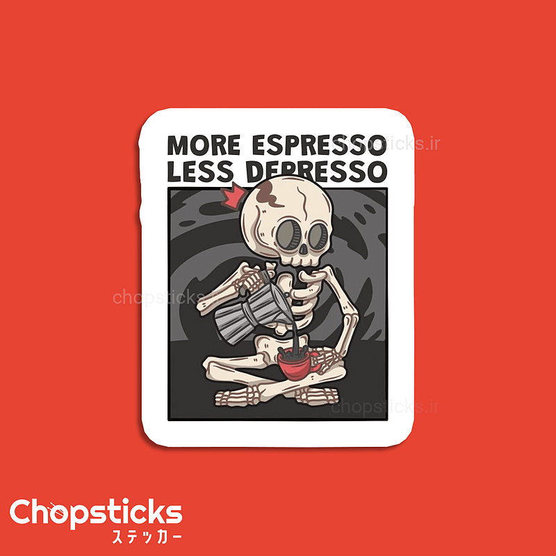 استیکر espresso 