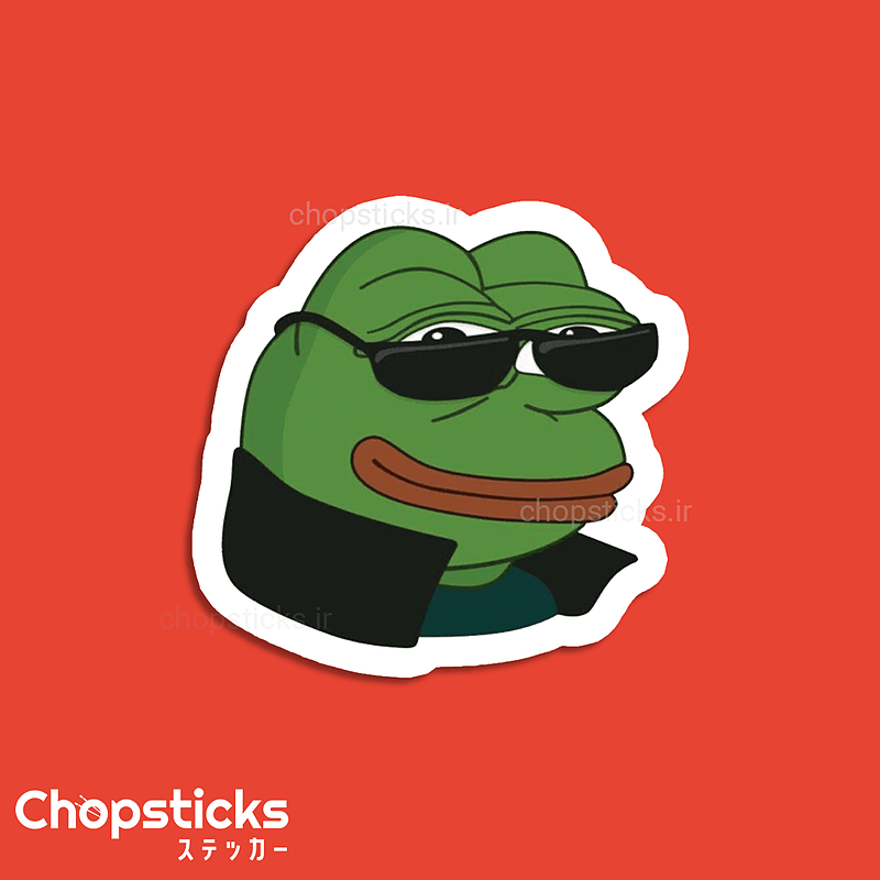 استیکر pepe the frog