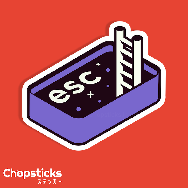 استیکر esc