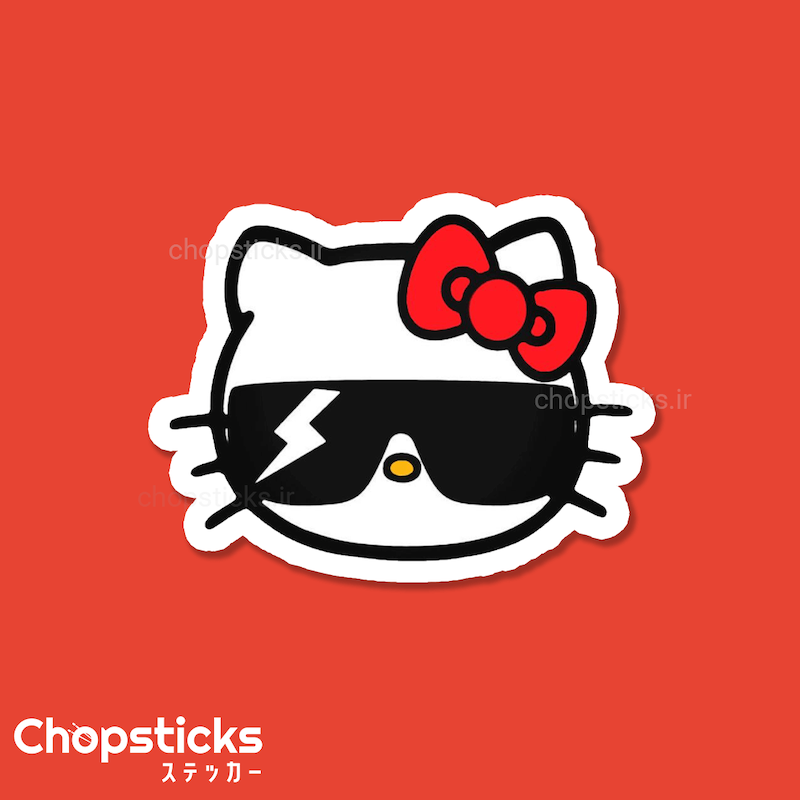 استیکر hello kitty