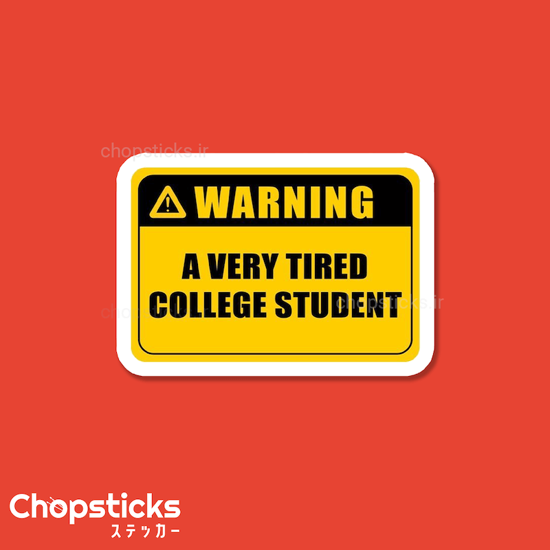 استیکر warning