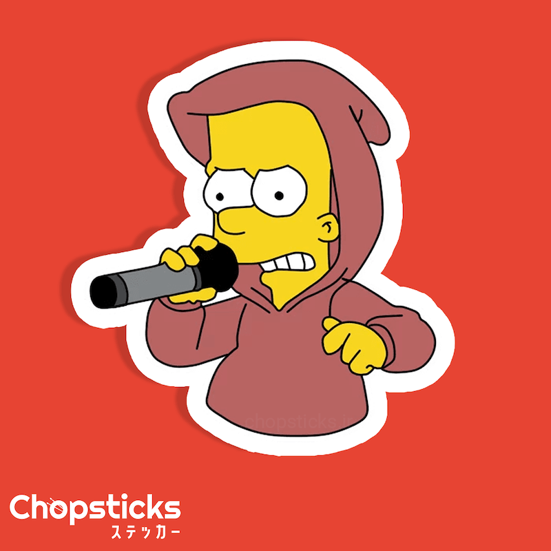 استیکر simpson