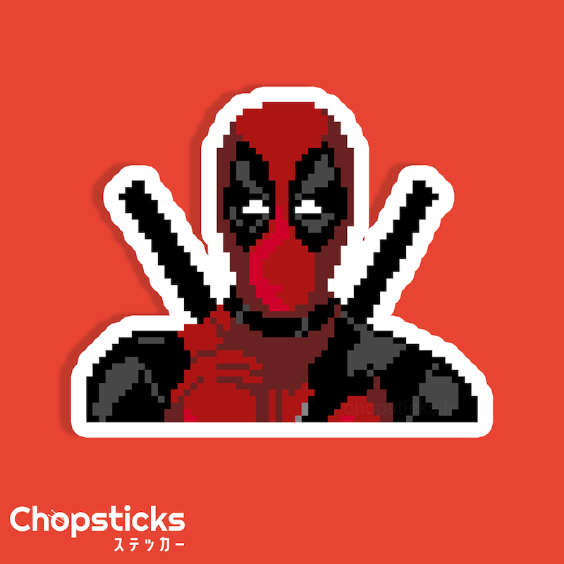 استیکر deadpool 